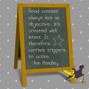 Biz Marketing PLR - Good Content Quote Image