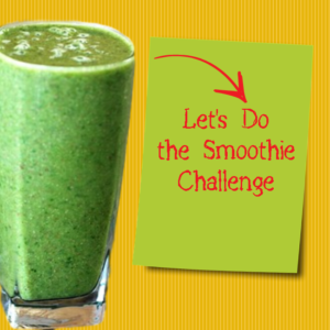 eat healthy PLR - green smoothies challenge image