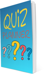 quiz planner - make money PLR