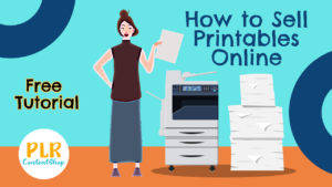 How to Sell Printables Online Free Tutorial