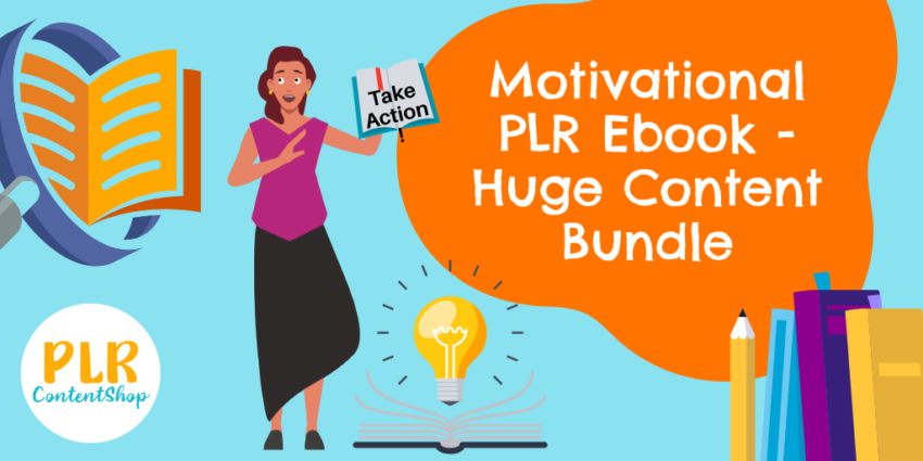 Motivation PLR Ebook Huge Content Bundle