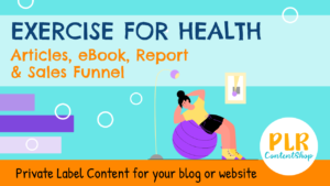plr exercise for health content